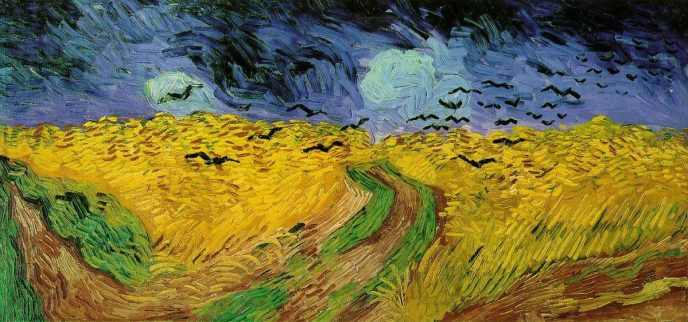 Пшеничное поле с воронами - Картины Ван Гога, которые должен знать каждый