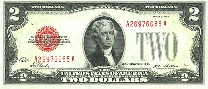 2 доллара 1928 года