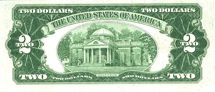 2 доллара 1928 года (реверс)
