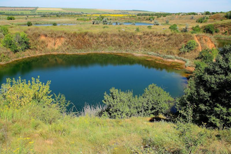 Соледарское озеро - Неизвестные водоемы Украины Соледарское озеро - Неизвестные водоемы Украины
